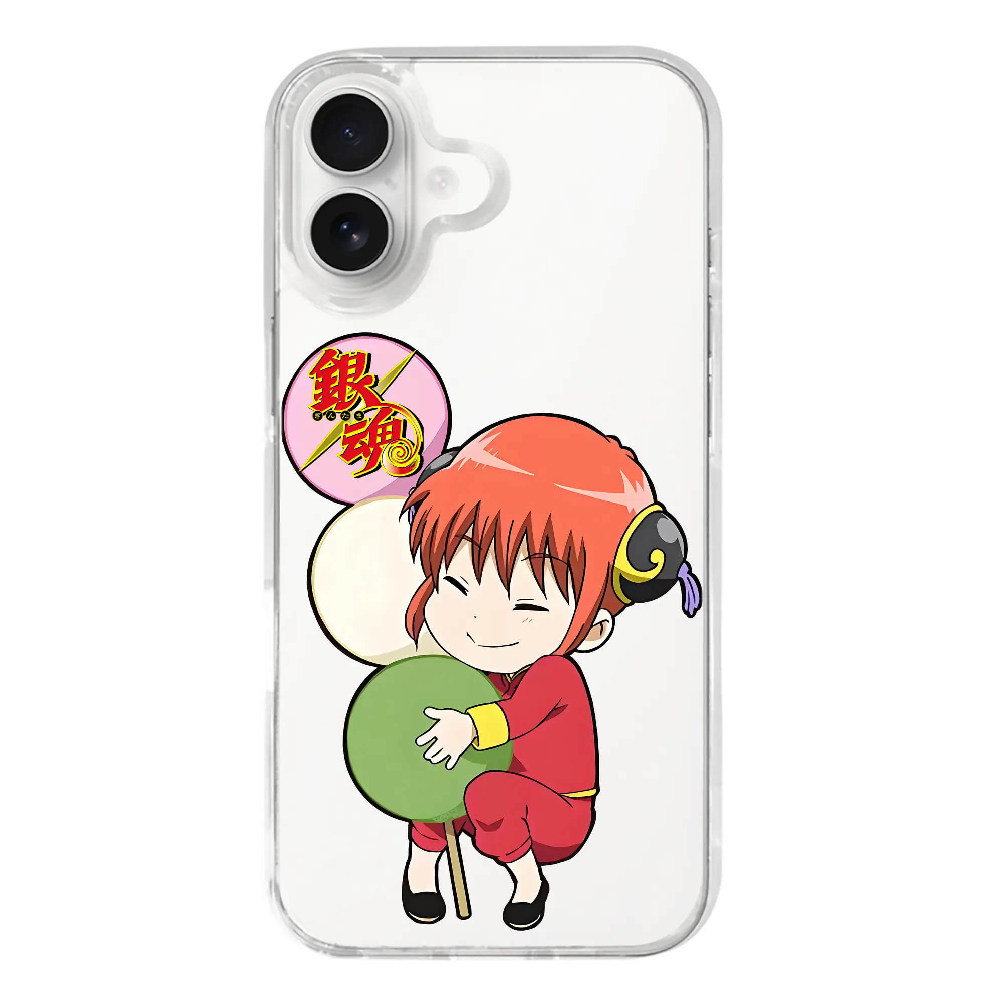 銀魂 グッズ 神楽 - iPhone 17シリーズ 透明スマホケース – 薄型・耐衝撃・精密フィット保護カバー